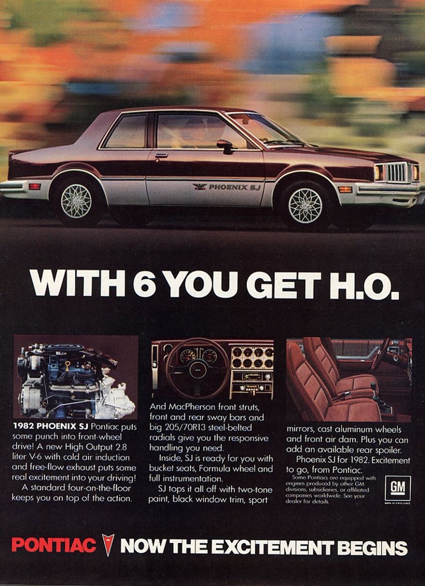 1982 Plymouth Auto Advertising